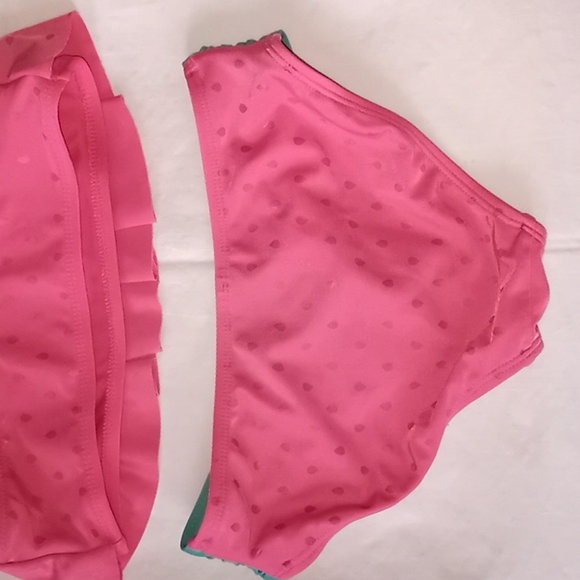 Cat and Jack Two Piece Watermelon Fruit Swim Suit Bathing Suit Size M 7/8 - Picture 6 of 9